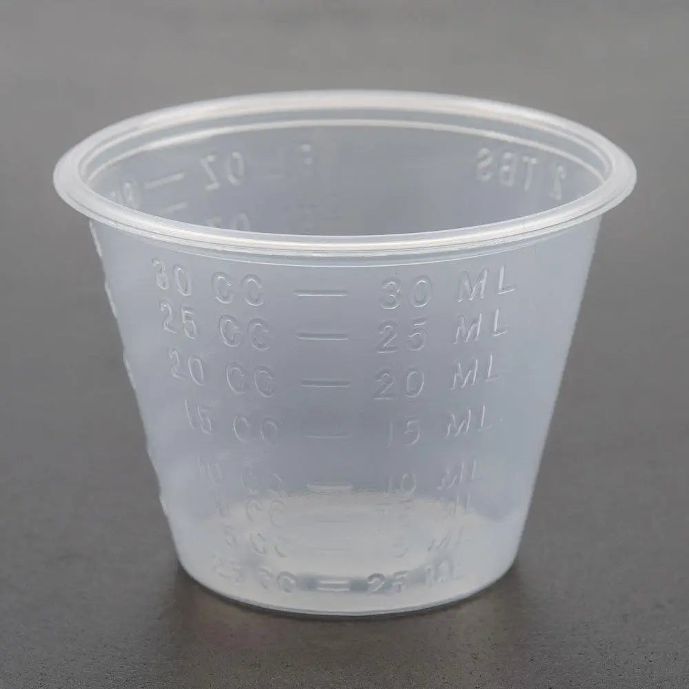 Cup Medicine Plastic 1oz 800-000