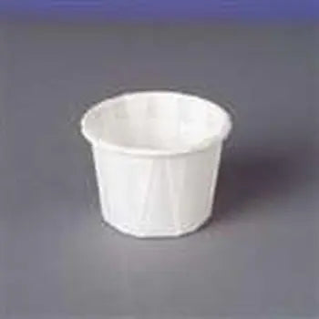 250 Vakly Paper Medicine Cups, 3/4 oz, Disposable Souffle Cups