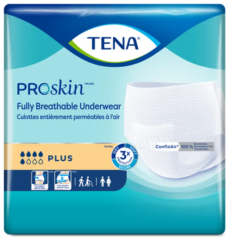 Tena Protective Underwear Plus Absorbency - Careway Medical Supply