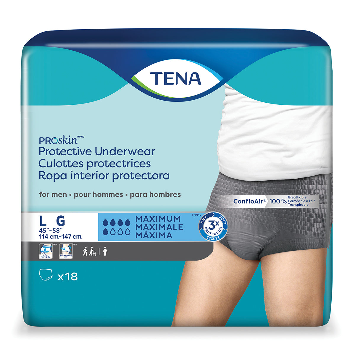 TENA Proskin Underwear for Men