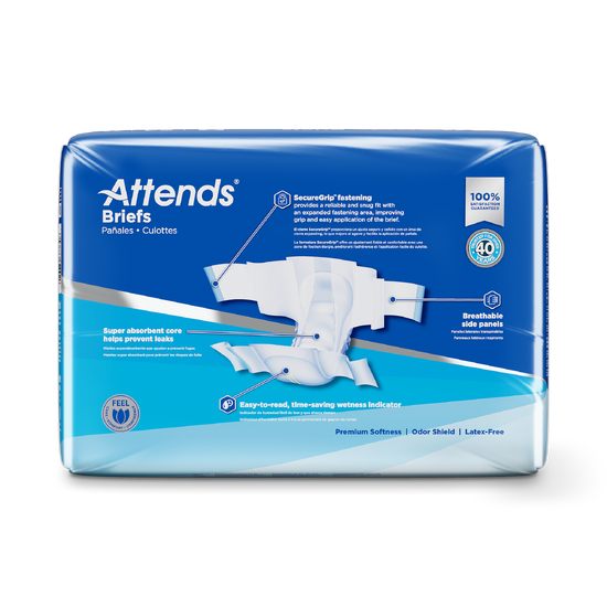 Attends Briefs Maximum Absorbency, Medium