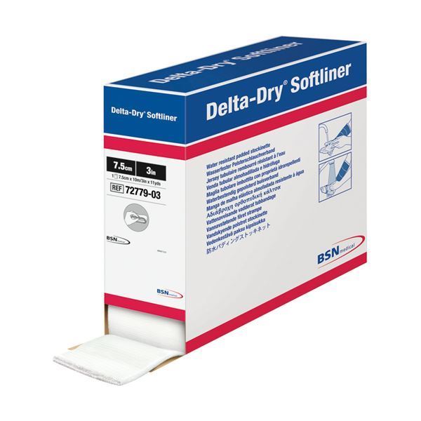 Delta-Dry Softliner Water-Resistant Padded Stockinette 12.5cm X 10m - Box Of 1 - Home Health Store Inc