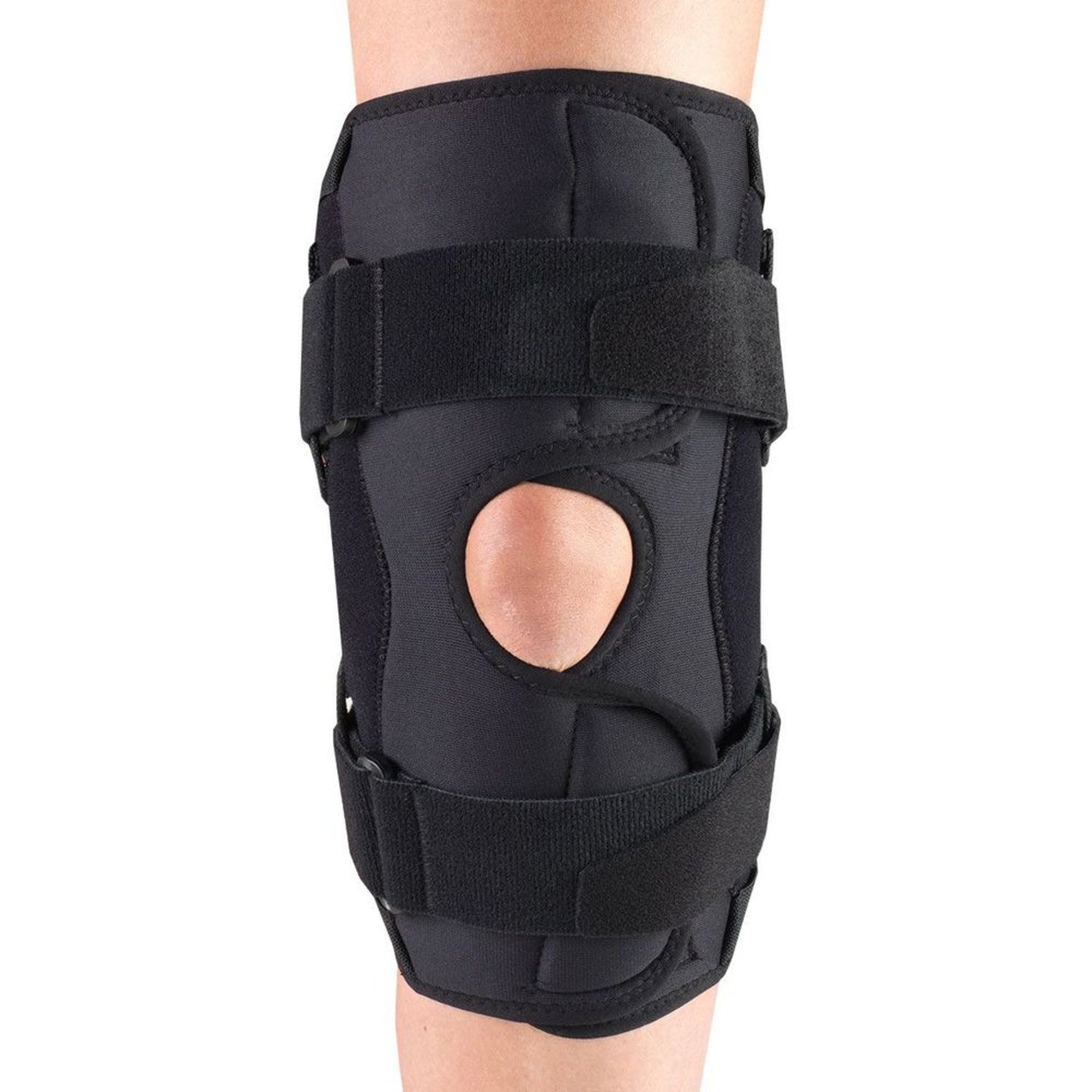 Otc Maximum Knee Stabilizer Wrap W/ Hinged Bars Black 2xl Latex-Free - Ea/1 - Home Health Store Inc