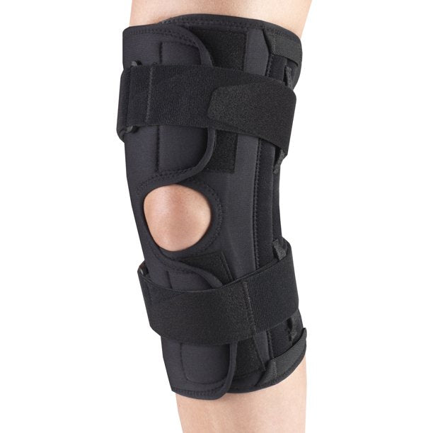 Otc Knee Support (Minimum) W/ Stabilizer Pad 4x-Large (26-28") Black Latex-Free - Ea/1 - Home Health Store Inc