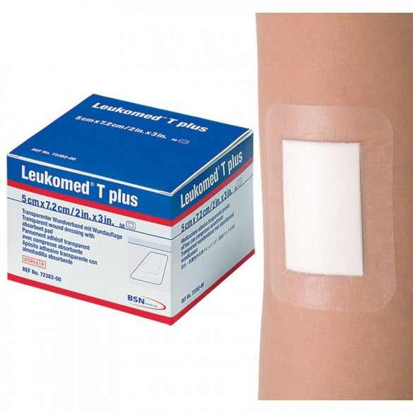 Leukomed Iv Waterproof Adhesive Transparent Sterile Film 7cm X 9cm - Box Of 50 - Home Health Store Inc