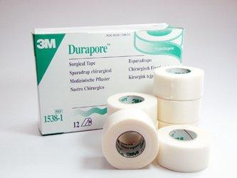 3M 1538-1 BX/12  TAPE DURAPORE 1IN  X 10YD