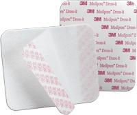 3M 2954 BX/25  MEDIPORE SOFT CLOTH PRE-CUT DRESSING COVERS 3- 7/8IN X 4- 5/8IN