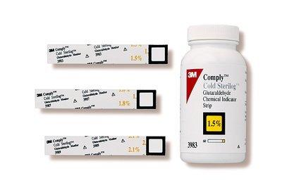 3M 3983MM BX/60  STRIP TEST GLUTARALDEHYDE