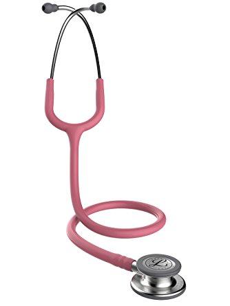 3M 5633 EA/1 LITTMANN CLASSIC III STETHOSCOPE,27IN PEARL PINK