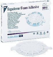 3M 90613E BX/5 TEGADERM FOAM DRESSING ADHESIVE, ADHESIVE WRAP (CIRCULAR) INNER DIAMETER:4IN X 4-1/2IN,OUTER DIAMETER:6-1/8IN X 5-5/8IN