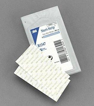 3M R1547 BX/50 STERISTRIP REINFORCED SKIN CLOSURE 1/2IN X 4IN