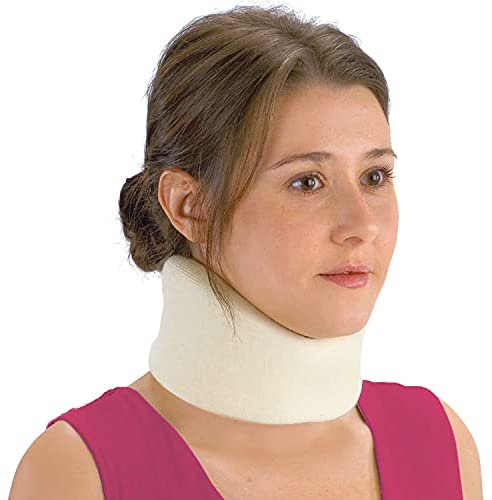 Otc 3" Soft Foam Cervical Collar Minimum Support Lg (17 1/2 - 19 1/2) White Latex-Free - Ea/1 - Home Health Store Inc