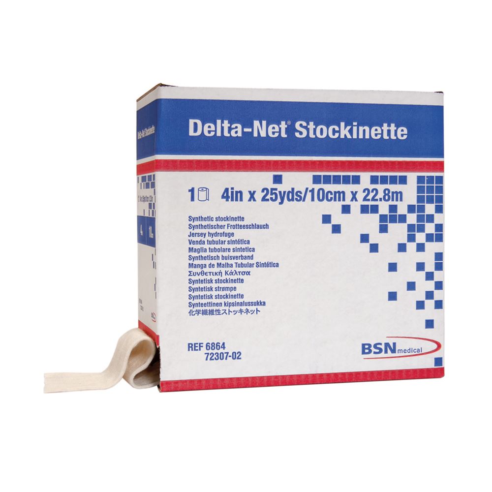 Delta-Net Synthetic Stockinette 7.5cm X 22.8m, White - Box Of 1 - Home Health Store Inc