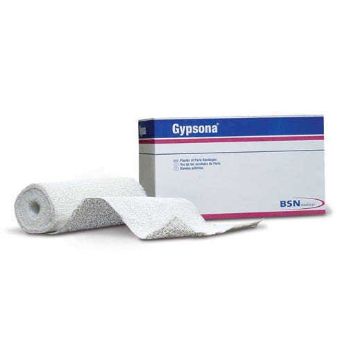 Gypsona Plaster Of Paris Slab 10cm X 18m, 5 Ply, Extra Fast Setting (2 Minutes) - Box Of 1 - Home Health Store Inc