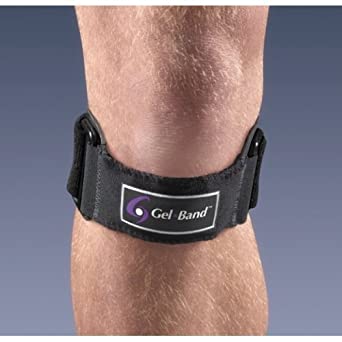 Silver Label Gelband Knee Band, Universal (11in-18in), Black - Ea/1 - Home Health Store Inc