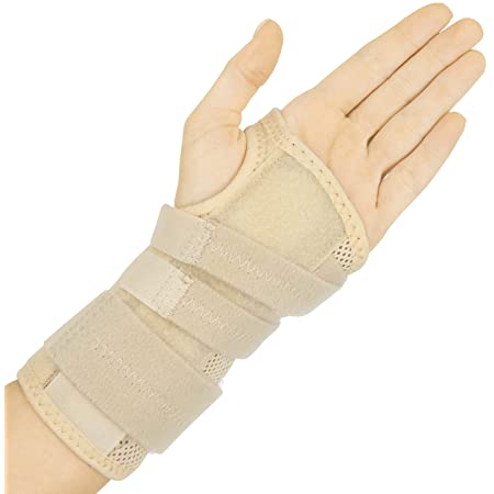 Silver Label Soft Fit Suede Wrist Support Xl (Fits Over 7 1/2), Left, Beige - Ea/1 - Home Health Store Inc