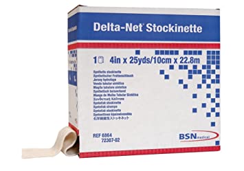 Delta-Net Synthetic Stockinette 10cm X 22.8m, Black - Box Of 1 - Home Health Store Inc