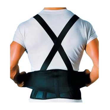 Industrial Belt Med Suppport No Suspenders Black, Medium - Ea/1 - Home Health Store Inc