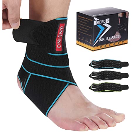 Otc Medium Ankle Support W/ Figure 8 Wraparound Strap Black Md (7 3/4 - 8 3/4) - Ea/1 - Home Health Store Inc