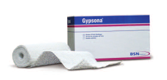 Gypsona Plaster Of Paris Bandage 90cm X 5.4m, Extra Fast Setting (2 Minutes) - Box Of 3 - Home Health Store Inc