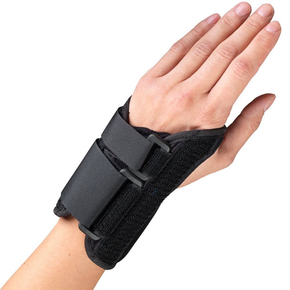 Otc Wrist Night Splint Black Left Md (6 - 7 1/4") - Ea/1 - Home Health Store Inc