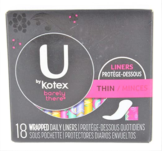 U by KOTEX® Barely There® Liners - Home Health Store Inc