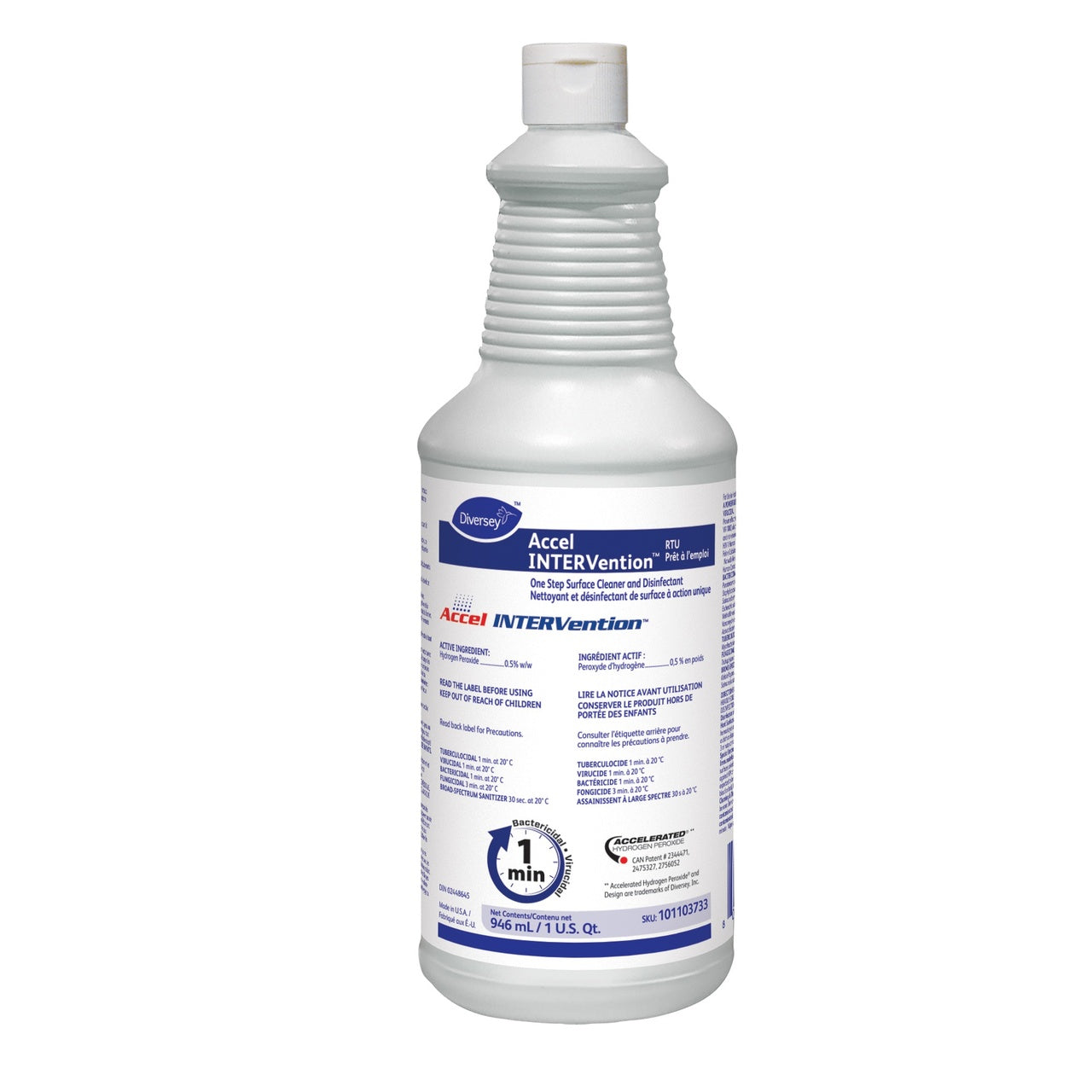 Accel Tb Disinfectant 5 Minute Ready To Use 946ml - Ea/1 - Home Health Store Inc