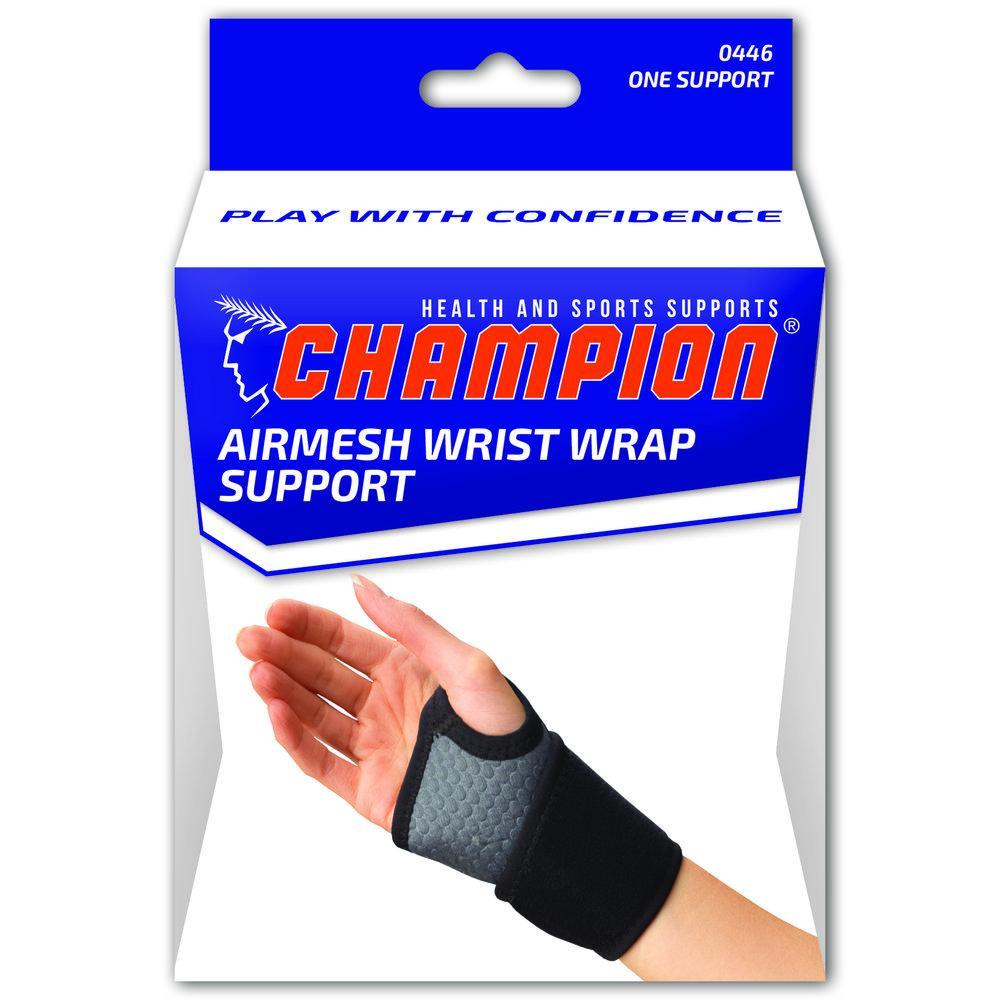 AIR 0446 EA/1 WRIST/THUMB SUPPORT CHARCOAL/ BLACK UNIVERSAL