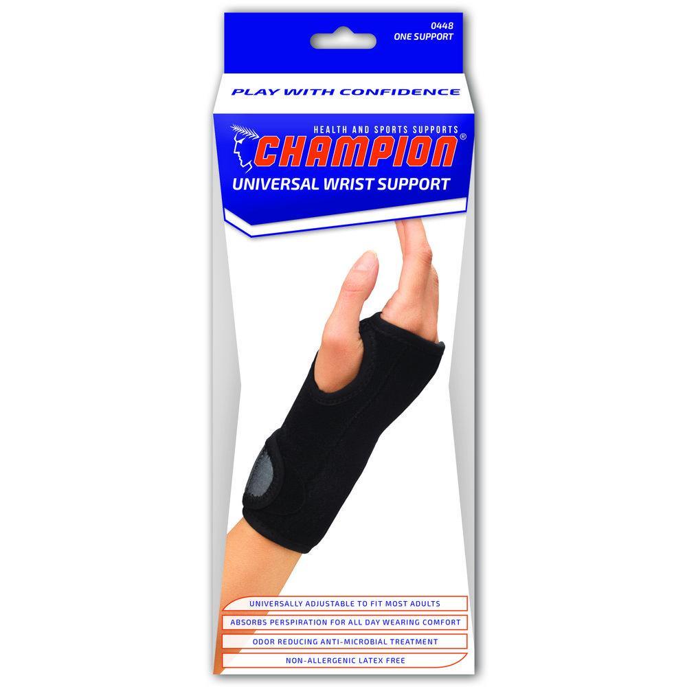 AIR 0448 EA/1 RESERSIBLE WRIST BRACE BLACK UNIVERSAL