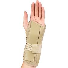 AIR 2360LL EA/1 OTC WRIST SPLINT COCK-UP MAXIMUM SUPPORT WITH SUEDE FINISH LEFT LARGE (5.5-6.5") LATEX-FREE