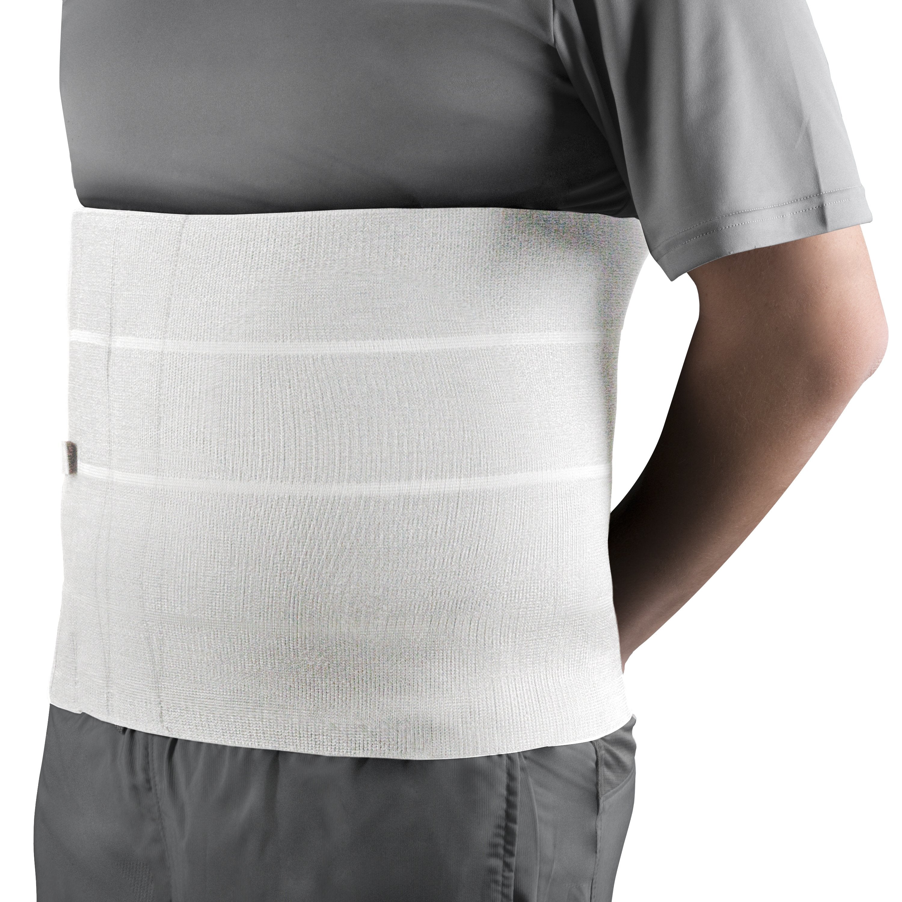 AIR 2510WH-2L EA/1 OTC MAXIMUM HEAVY DUTY FOUR PANEL ABDOMINAL BINDER 12" WHITE, 2X-LARGE (45-48")