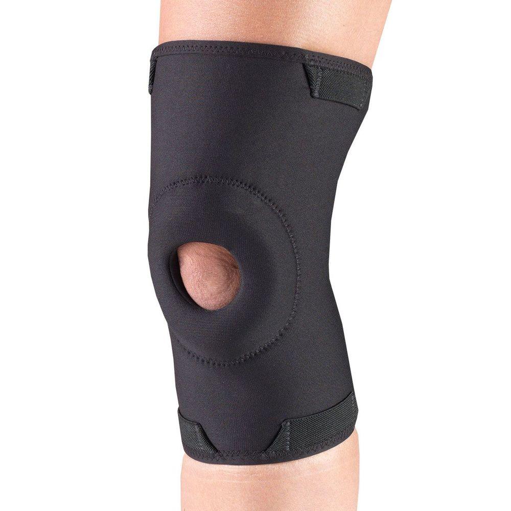 AIR 2546-S EA/1 OTC KNEE SUPPORT (MINIMUM) W/ STABILIZER PAD BLACK, SMALL,(12.5-"13.75")  LATEX-FREE