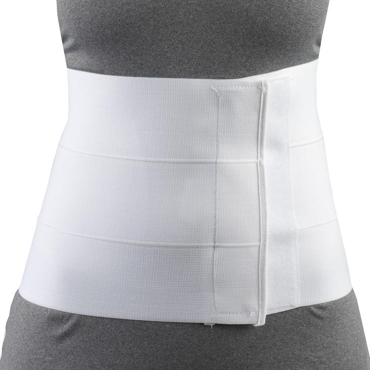 AIR 2689-2L EA/1 OTC MINIMUM 3-PANEL ELASTIC BINDER FOR WOMEN 2-XL (35-38") 9" CONTOURED WHITE  LATEX-FREE