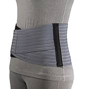 AIR 2889-XL EA/1 OTC 7" LIGHTWEIGHT ELASTIC MEDIUM LUMBOSACRAL SUPPORT  XL (41-44" HIP) GREY LATEX-FREE