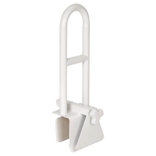 AIR 7255 EA/1 COATED CLAMP-ON BATHTUB SAFETY RAIL WHITE