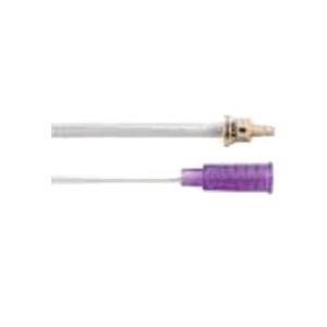 AMT 81211 EA/1 AMT MINI ONE BOLUS FEEDING SET 12" L, STRAIGHT CONNECTOR WITH BOLUS PURPLE ADAPTER, CLEAR TUBING