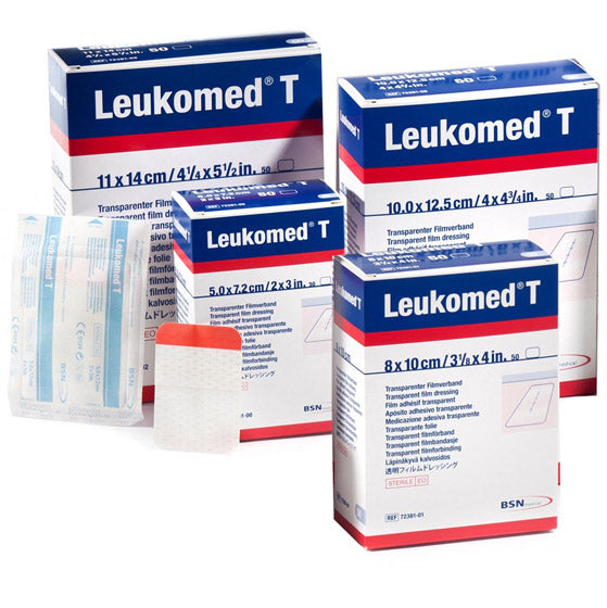 Leukomed T Waterproof Adh Transparent Sterile Film 15cm X 20cm (Retail Pack) - Box Of 5 - Home Health Store Inc