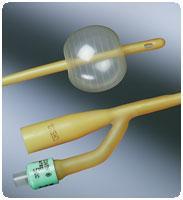 BRD 0169L14 BX/12  LUBRICATH 2-WAY FEMALE SHORT ROUND TIP 2 OPPOSING EYES FOLEY CATH 14FR 5CC BALLOON NON-RETURNABLE