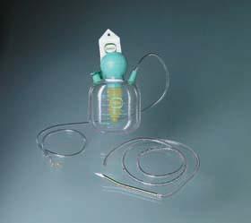 BRD 34610 CS/10 SUCTION KIT CLOSED WOUND 3.2MM PVC DRAIN & TROCAR 400CC RESERVOIR