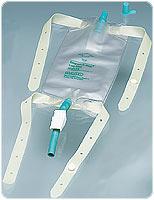 BRD 4A4173 EA/1 DISPOZ A BAG LEG BAG W/ TUBE, CLAMP & STRAPS 19OX 24/BX