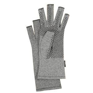 BRM 20186 PK/2 BROWNMED IMAK ACTIVE GLOVES, MEDIUM, COTTON, GRAY, 3 1/2"