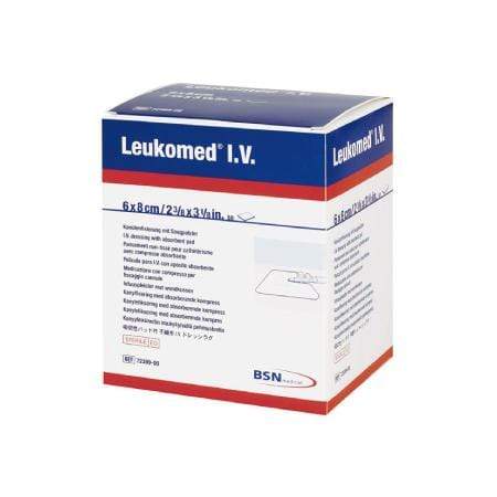 Leukomed Iv Waterproof Adhesive Transparent Sterile Film 6cm X 8cm - Box Of 50 - Home Health Store Inc