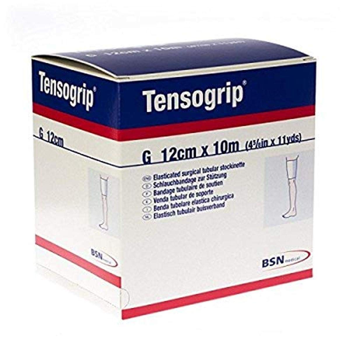 BSN 7152100 BX/1 TENSOGRIP TUBULAR ELASTIC SUPPORT BANDAGE 12CM X 10, SIZE G