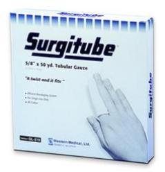 DUP GLNGL210W EA/1 SURGITUBE GAUZE TUBULAR LARGE FINGERS,TOES SIZE #2 (7/8"X 10YD) LATEX FREE