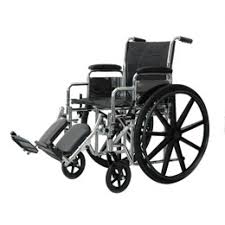 ISG 1006DX EA/1 STANDARD DX WHEELCHAIR, 18IN, FIXED ARM