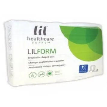 LSFM5121BR CS/5BG (25EA/BG) LILLE HEALTHCARE LILFORM SUPREM REGULAR + PADS, 13IN X 24IN, TOTAL ISO ABSORBENCY 1570 ML