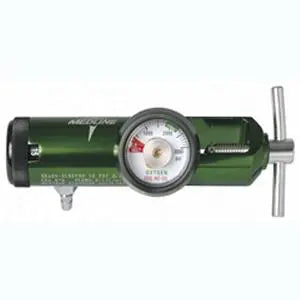 MDL HCS8708M EA/1 Oxygen regulator, 0 to 8 LPM, 870 CGA Connection, Latex-free