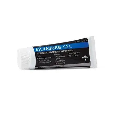 MDL MSC9301 (CS12) EA/1 MEDLINE SILVASORB ANTIMICROBIAL WOUND GEL W/SILVER 1.5OZ TUBE