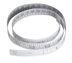 MDL NON171333 CS/500 MEDLINE DISPOSABLE PAPER MEASURING TAPE 72IN