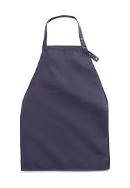 MDT014113NAVY EA/1 MEDLINE APRON STYLE DIGNITY ADULT BIB W/SNAP ,NAVY BLUE,15.76" X 11.82"